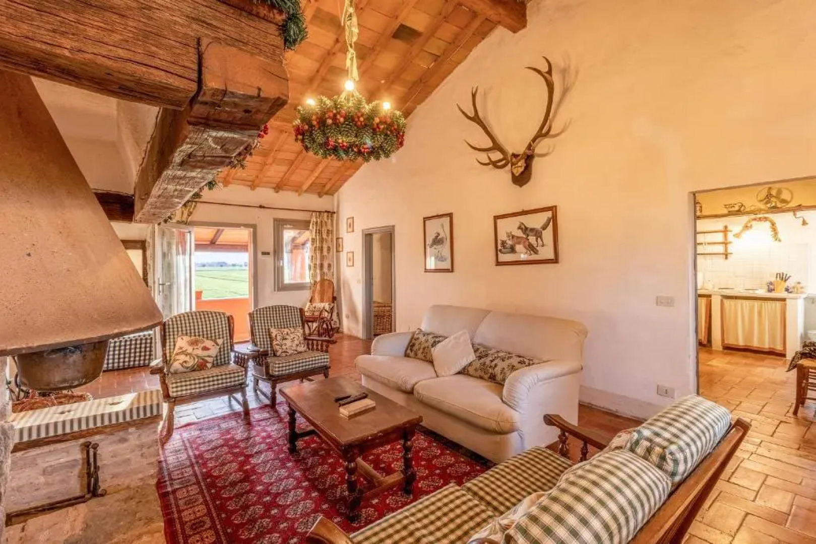 Casolare Clara with a beautiful Bio-Lake