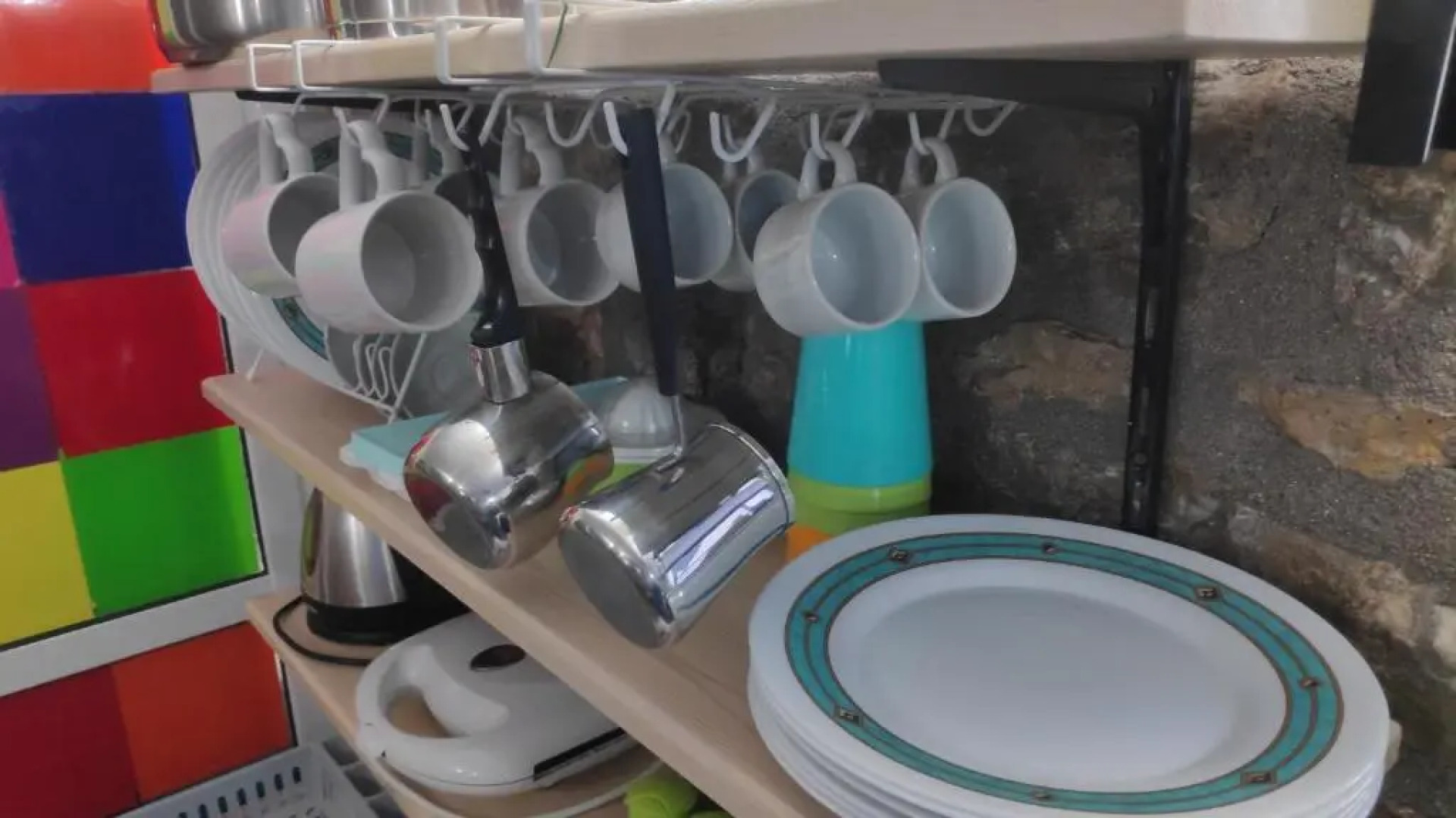 Naupactus unique harbor apartment in a stone house!