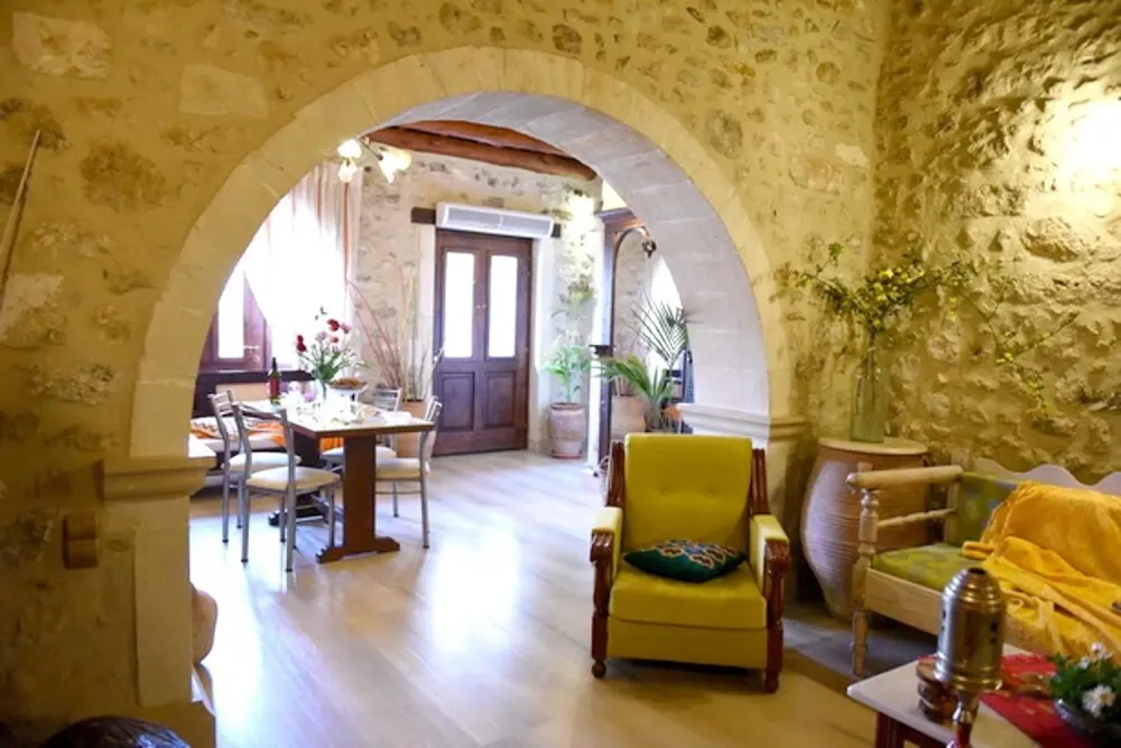 House With 2 Bedrooms in Rethymno, With Wonderful sea View, Private Po