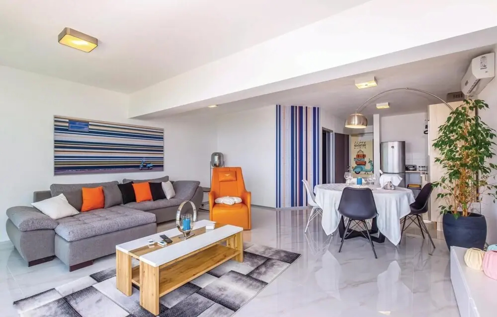 Beautiful Apartment in Crikvenica With Jacuzzi, Wifi and 1 Bedrooms