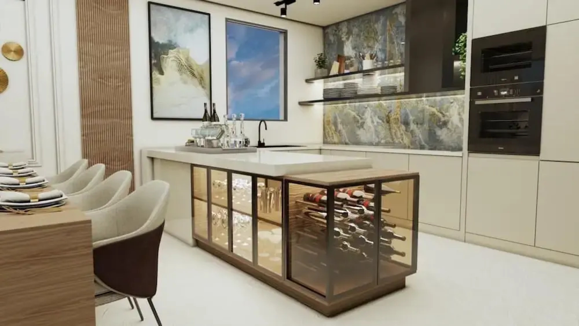 Deen Deluxe Penthouse with infinity pool