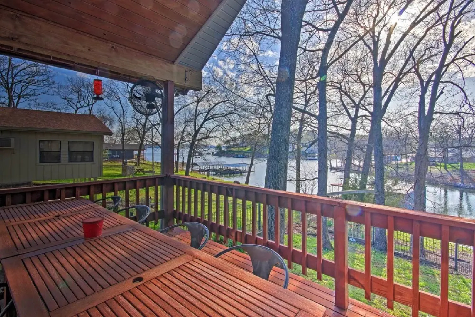 Fire Pit & Boat Slip: Waterfront Grove Getaway