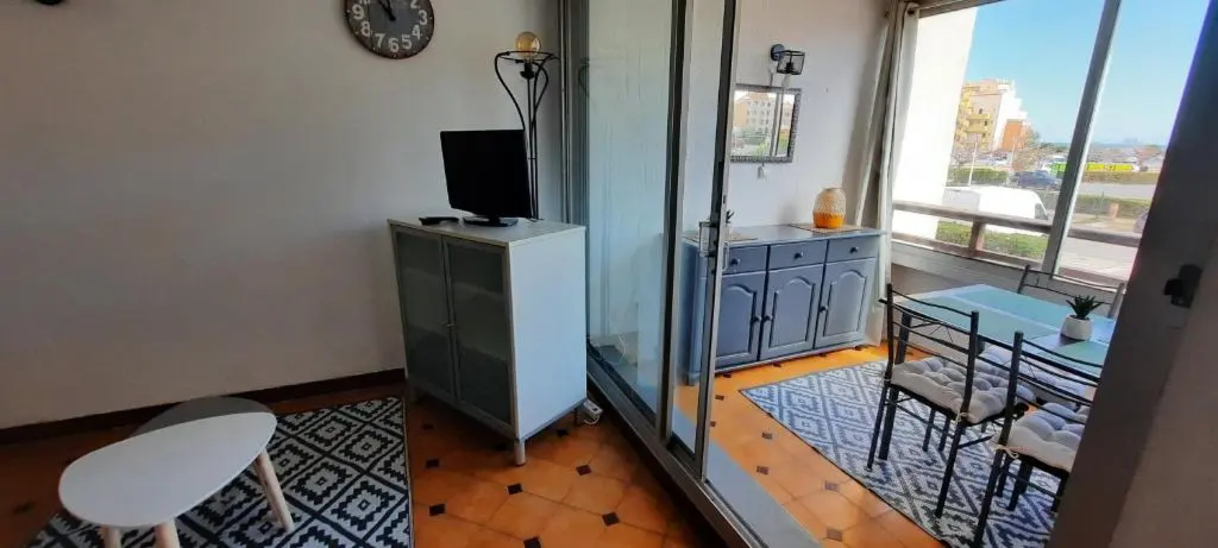 50m de la plage et 5min du marché de Noël du Barcarès