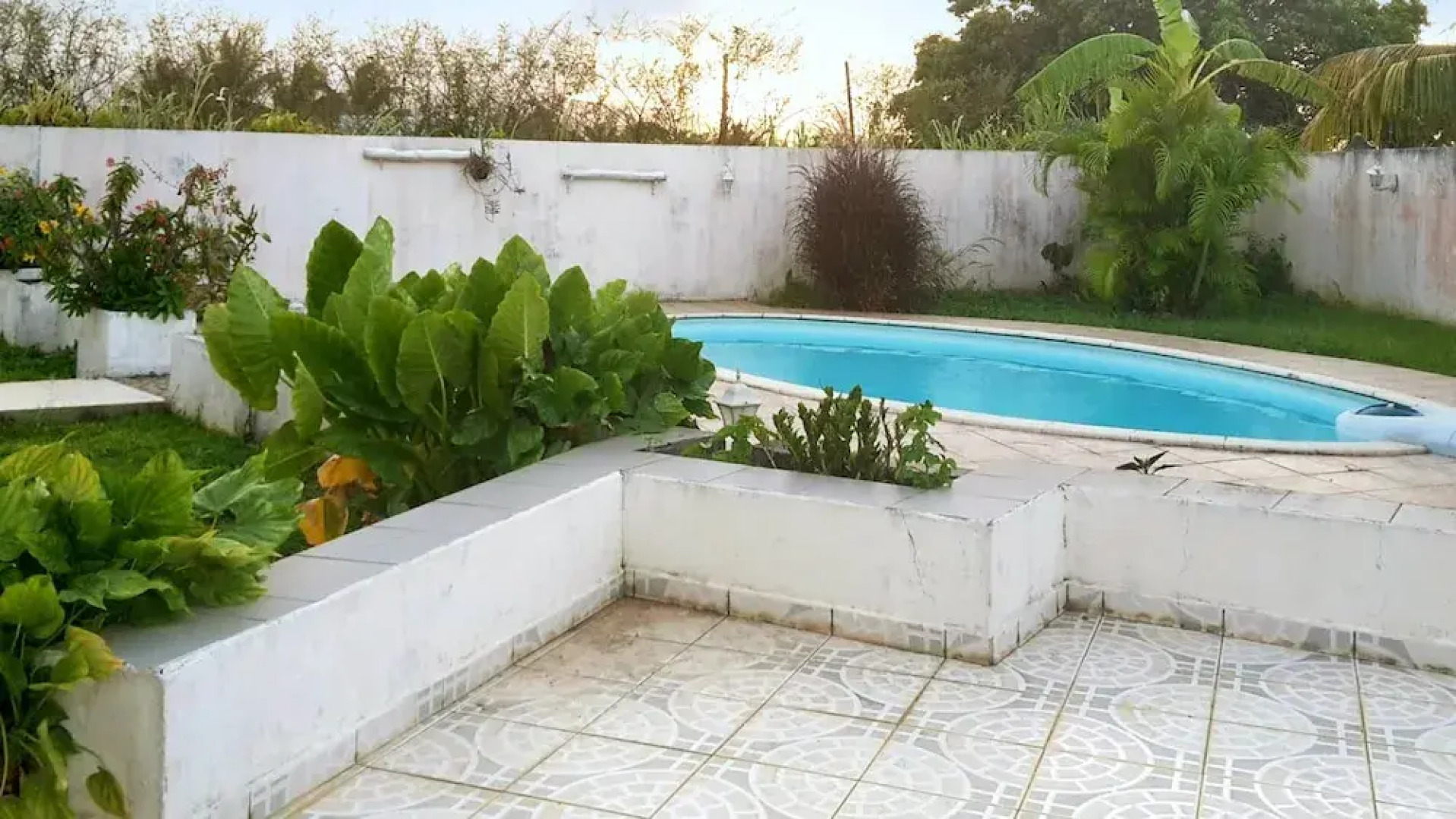 House With 3 Bedrooms in Lamentin, With Wonderful Mountain View, Priva