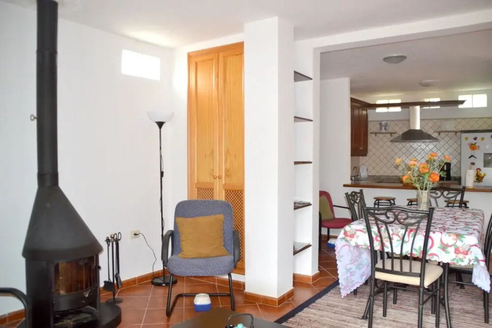 House With 2 Bedrooms in El Amparo, With Wonderful sea View, Furnished