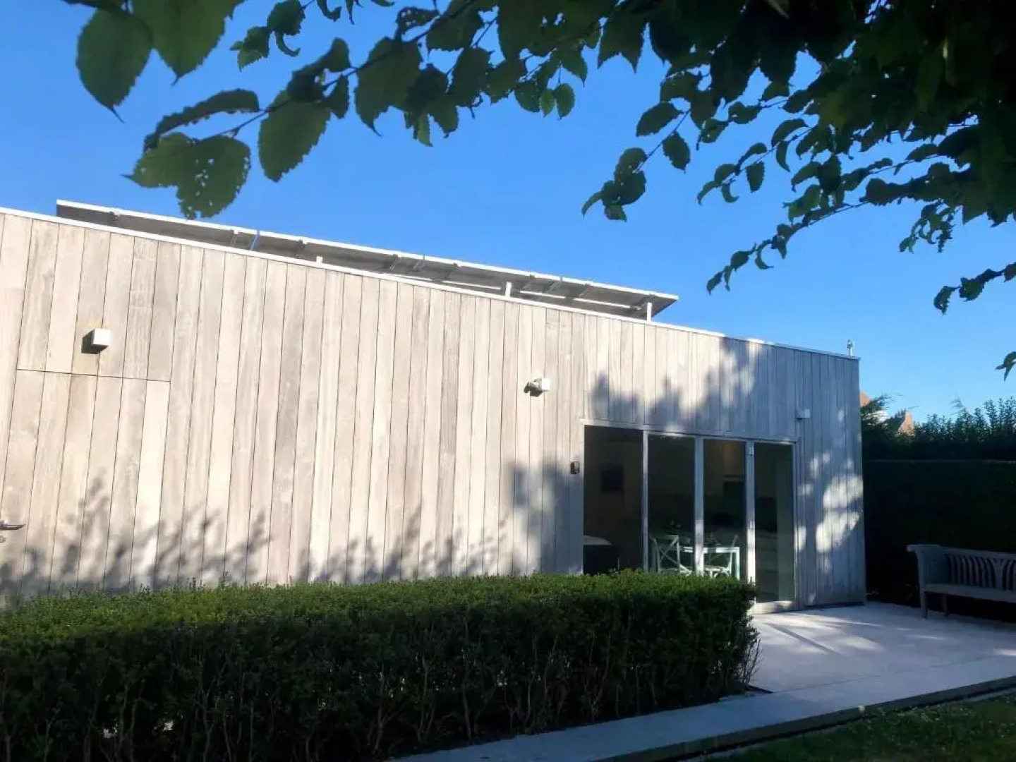 Gardenhouse 'The Block' - Ostend - private garden - IR cabine - AC