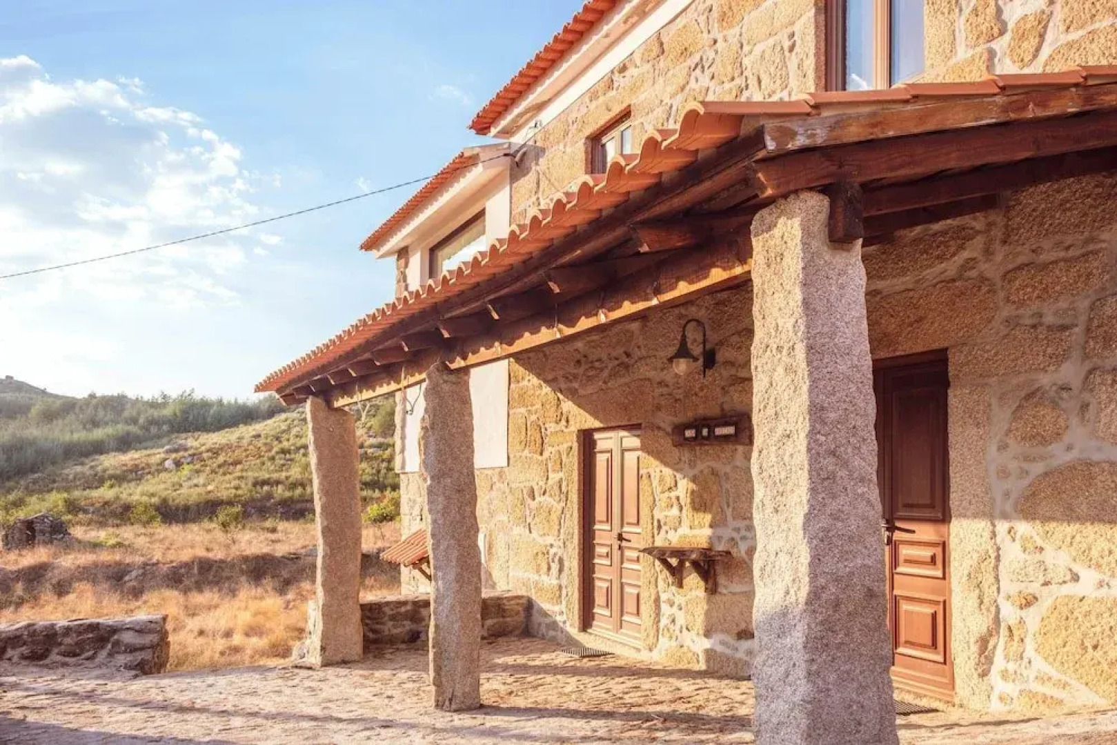 House With 2 Bedrooms in Fornos de Algodres, With Wonderful Mountain View, Furnished Terrace and Wifi Near the Beach