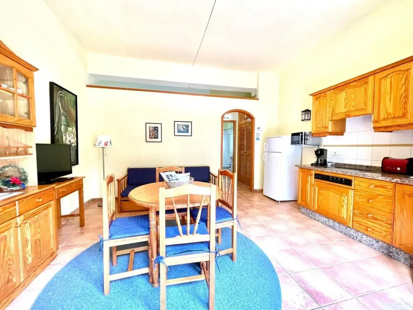 Casa 1 Dormitorio en Finca Canaria con Vista