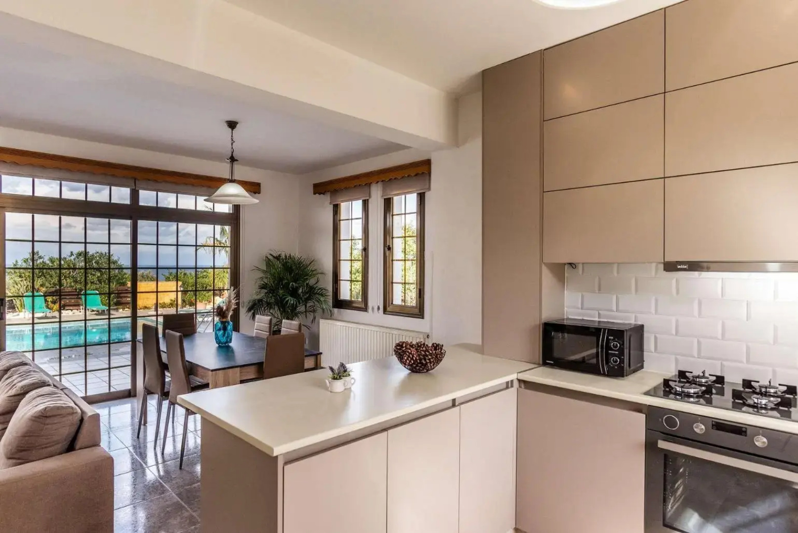 Villa Adonis Large Private Pool Walk to Beach