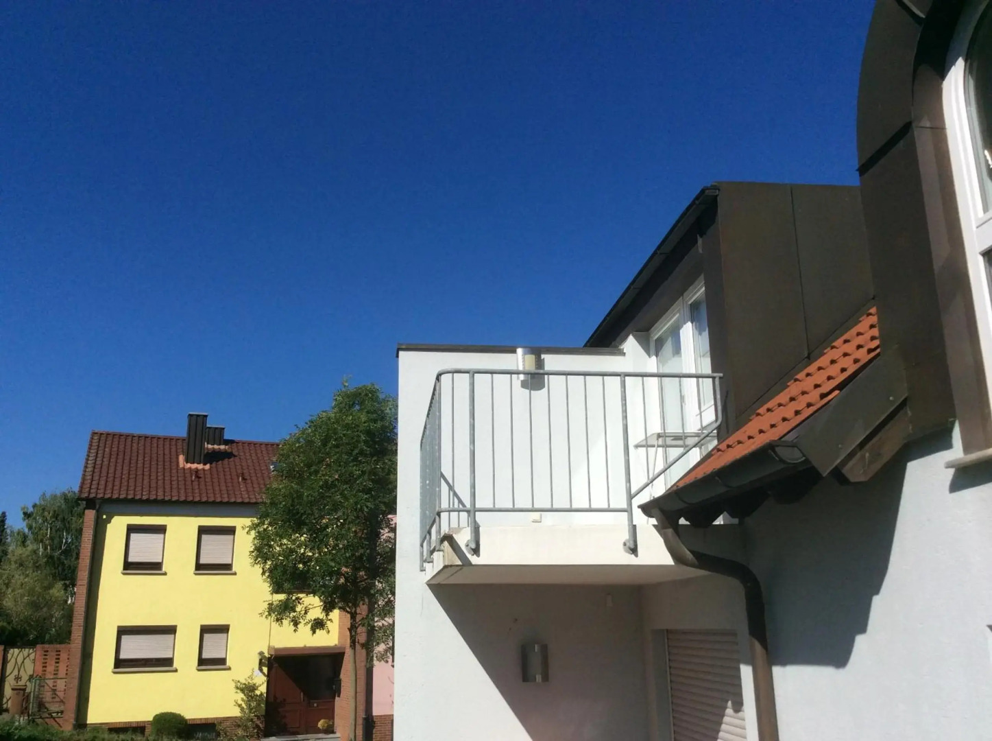 Studio Ochsenfurt mit sonnigem Balkon