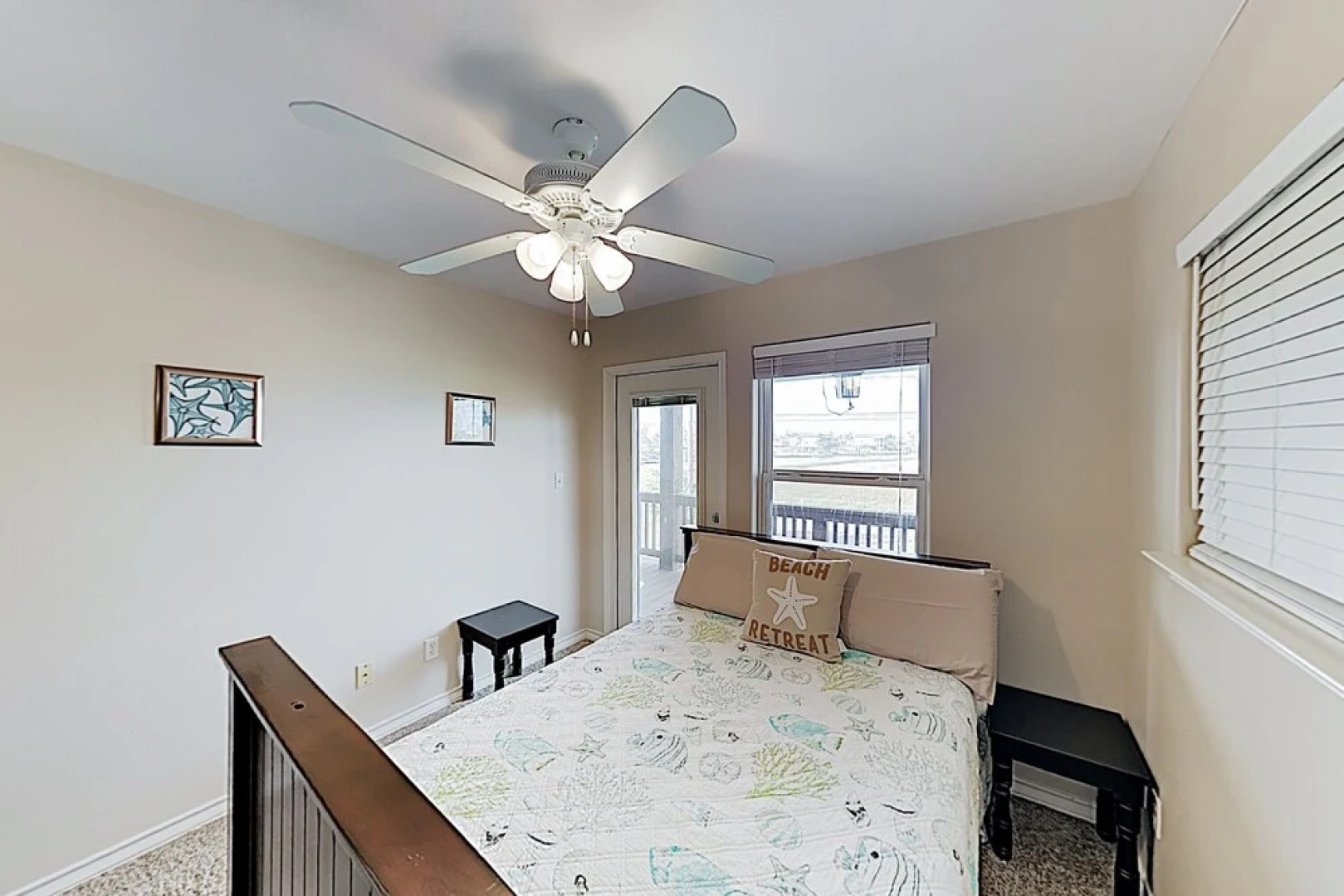 Canal-front Getaway W/ Enclosed Deck & Boat Dock 4 Bedroom Home