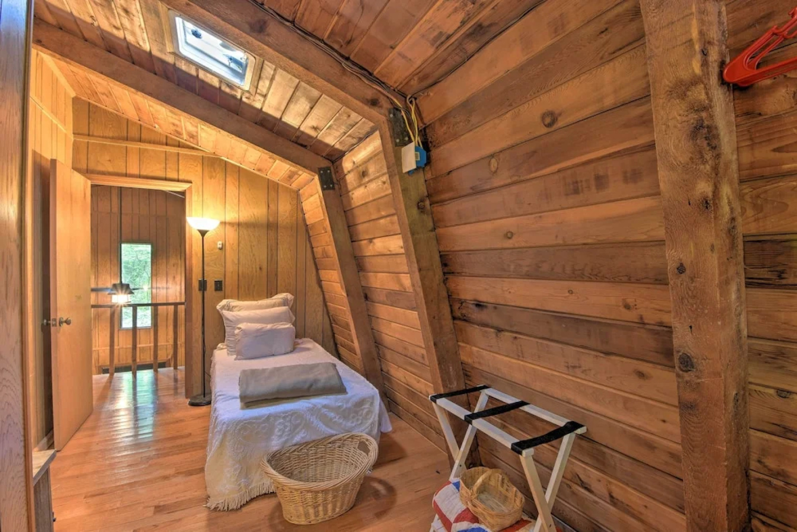 Artist's A-frame Cabin w/ New Interior + Deck