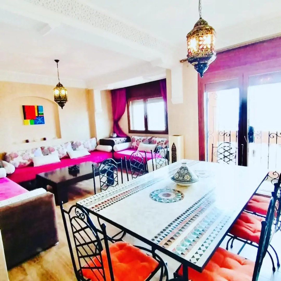 Magnifique maison avec terrasse privée vue sur mer à imi ouaddar