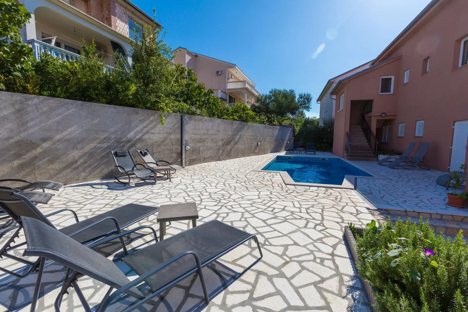 Apartment Tomica - open pool: A4 dvoetažni Novi Vinodolski, Riviera Crikvenica