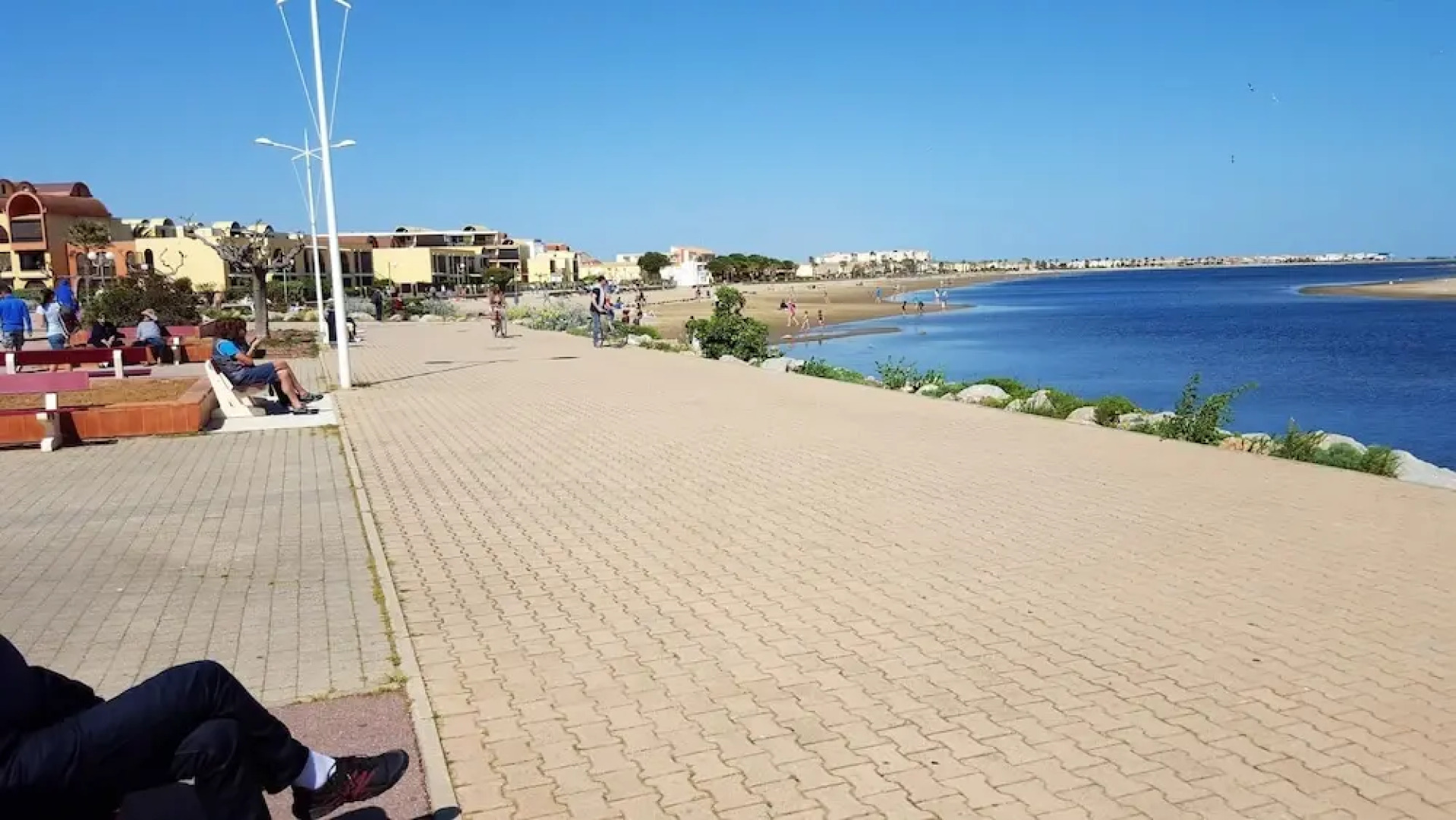 Apartment With one Bedroom in Gruissan, With Wonderful sea View and Wi