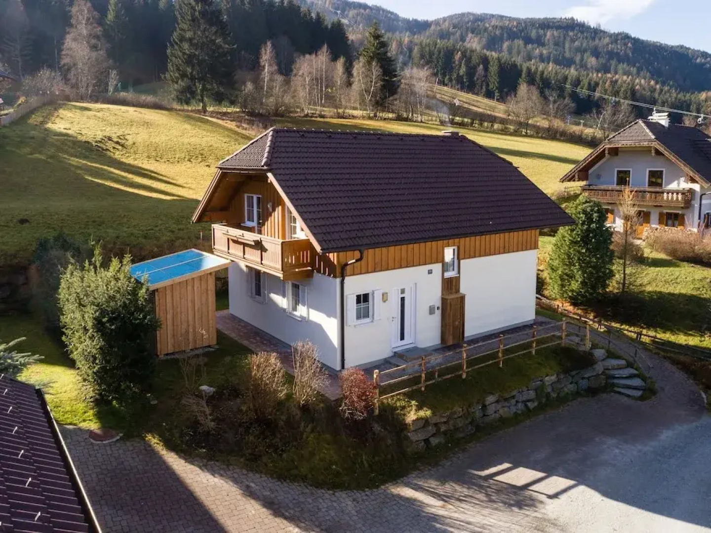 Fancy Chalet In Sankt With Sauna Jacuzzi And Ski Storage