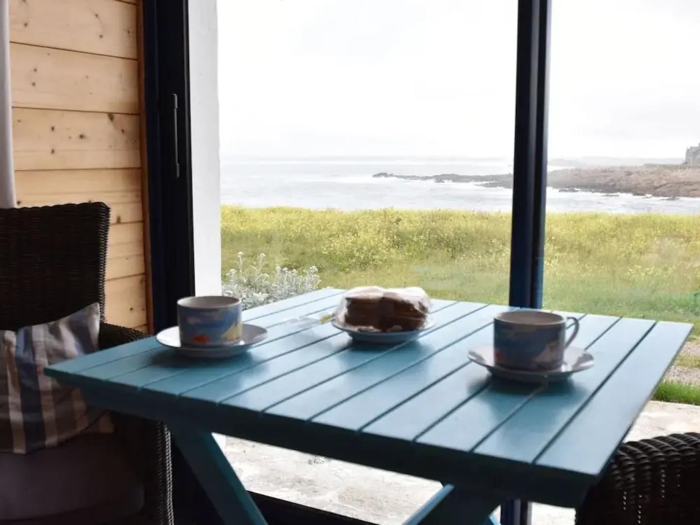 Nice House a Stone's Throw Away From the Strong Rocky Coast