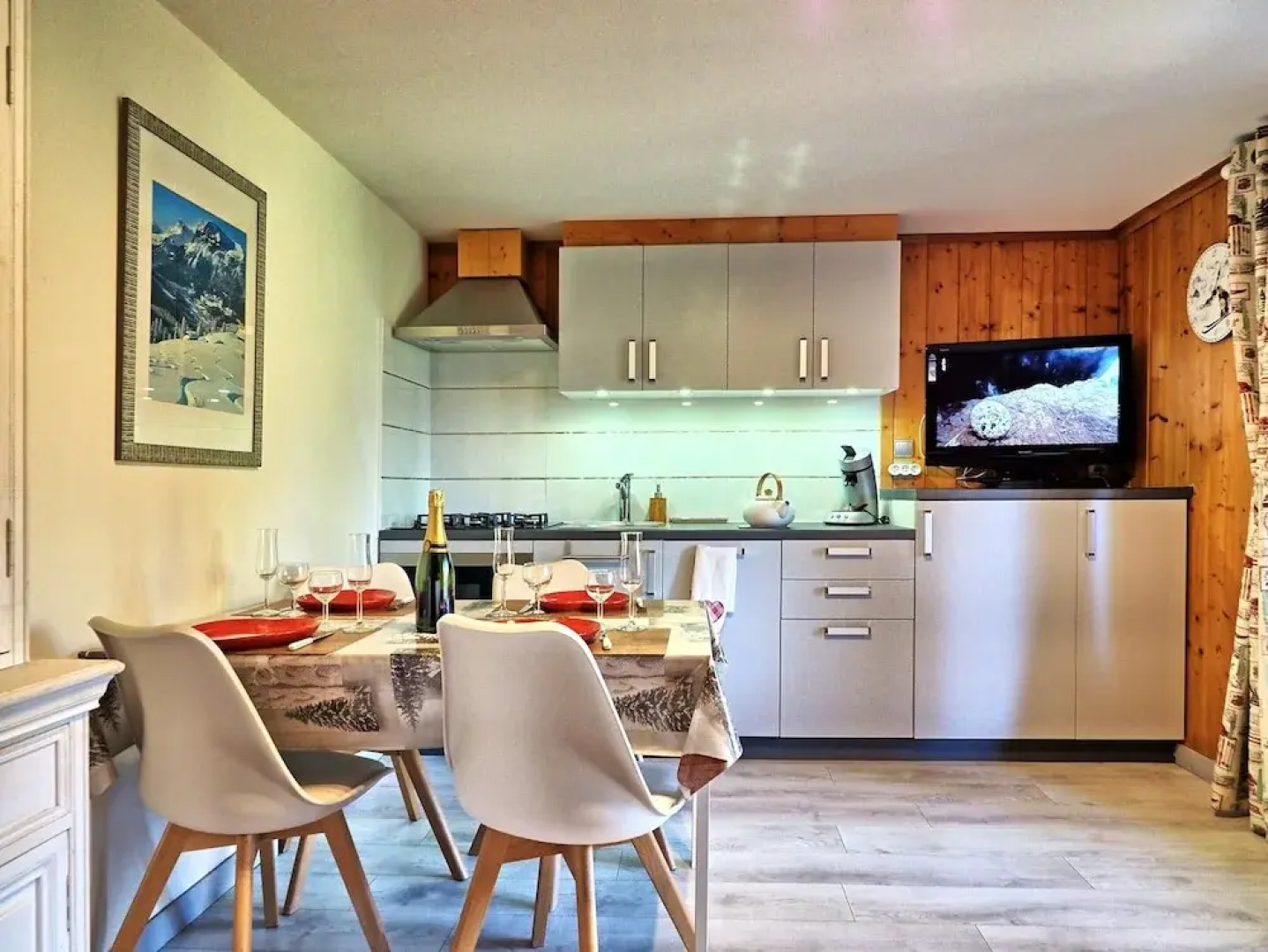 Apartment With one Bedroom in LES Carroz, With Wonderful Mountain View