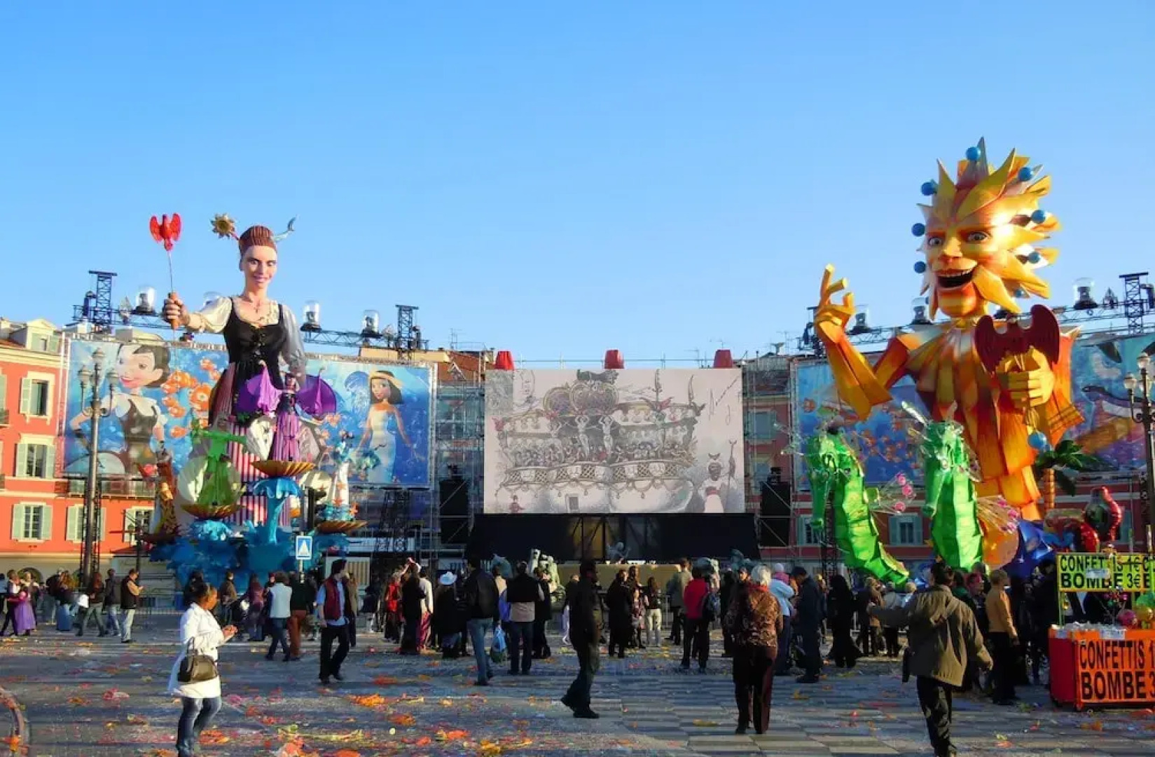 Apartment With one Bedroom in Villeneuve-loubet, With Wonderful sea Vi