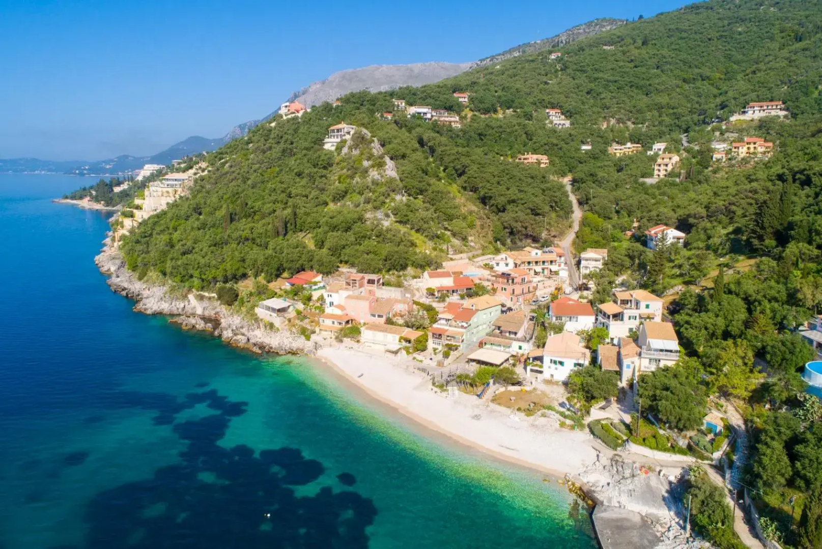 Beach villa Aetos kaminaki Nissaki