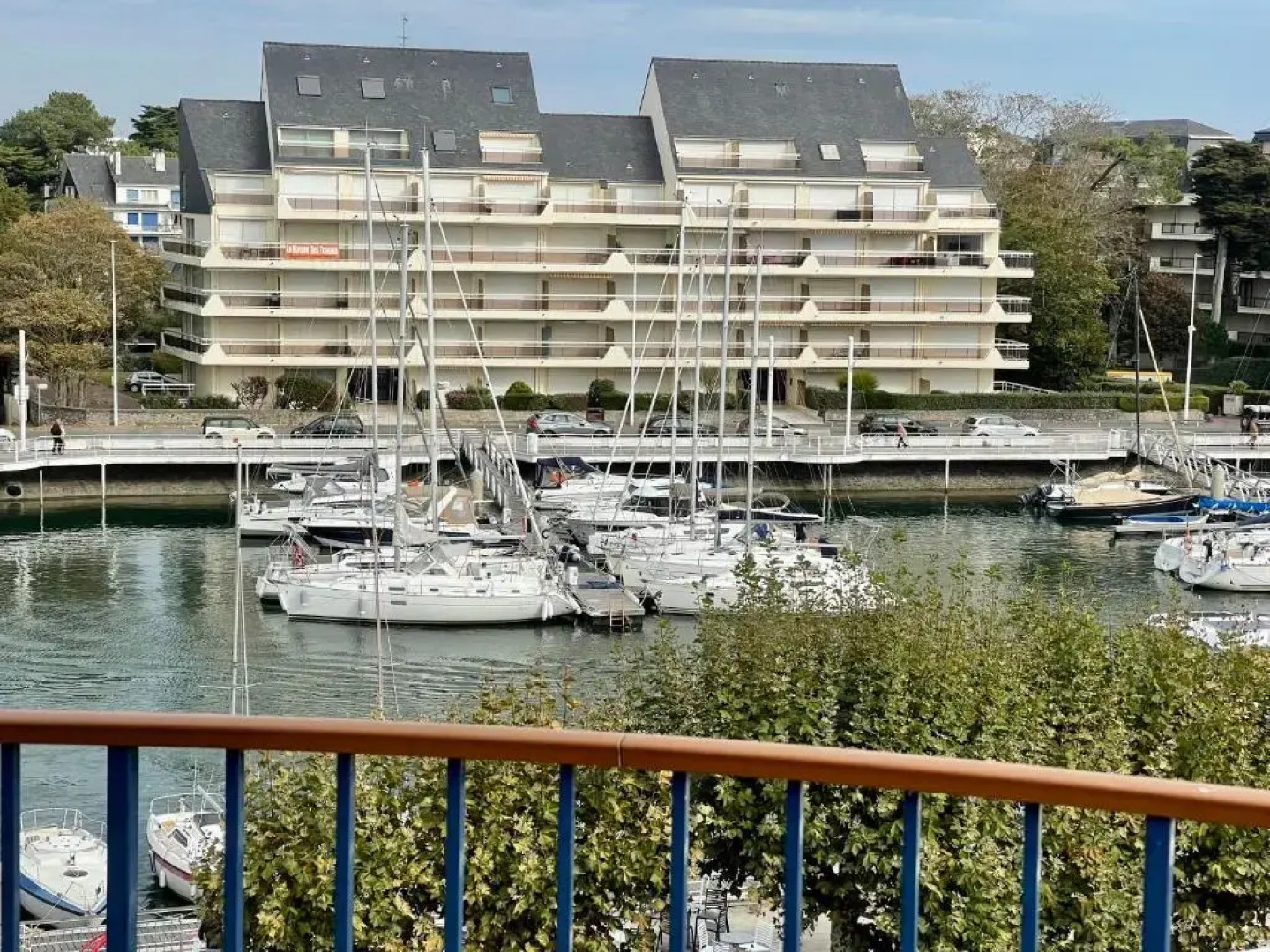 Superbe appartement 4 personnes Le Pouliguen avec vue magnifique sur le port et la mer