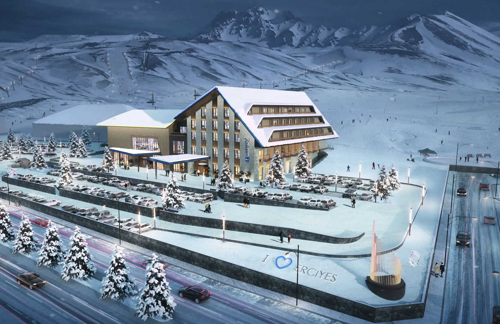 Отель Radisson Blu Mount Erciyes