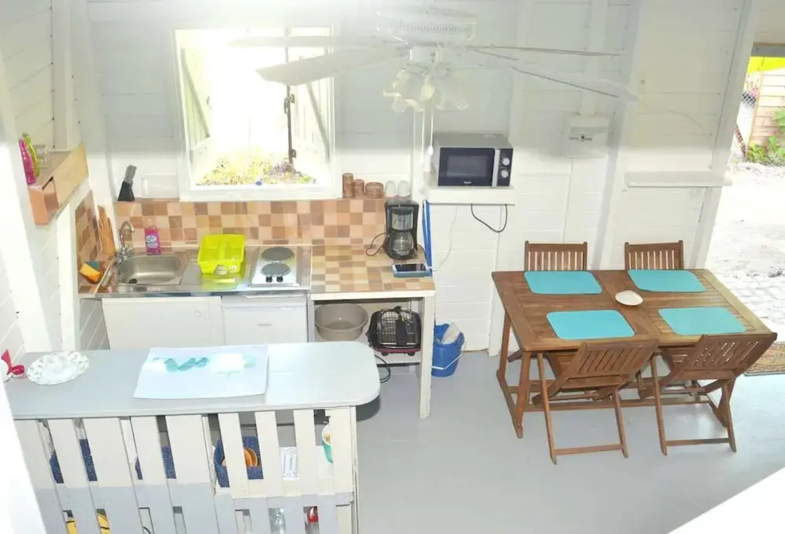 Apartment With one Bedroom in Le Carbet, With Wonderful sea View, Encl