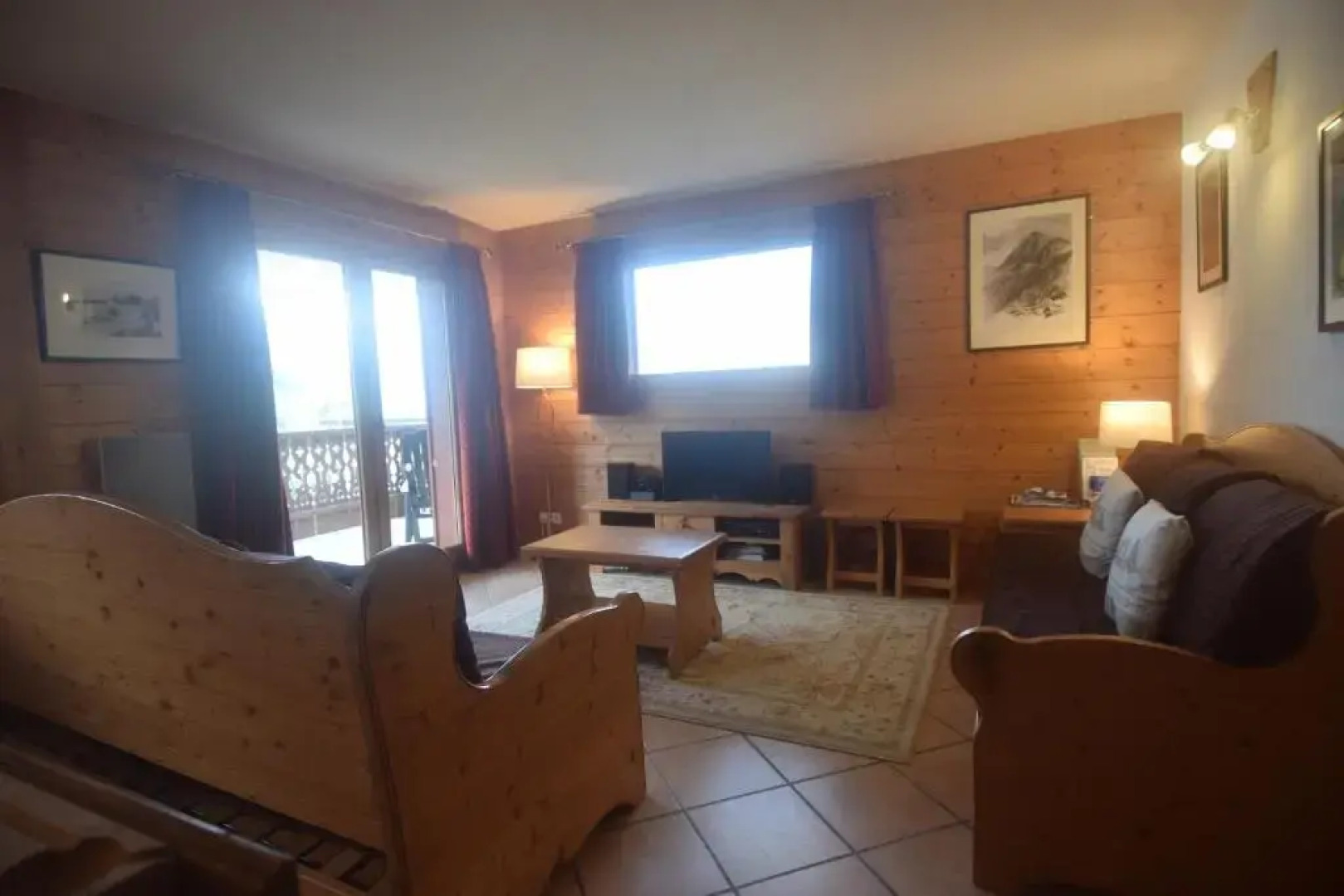 Spacious Apartment 2 Minutes from Ski Lift, Equipped for Babies
