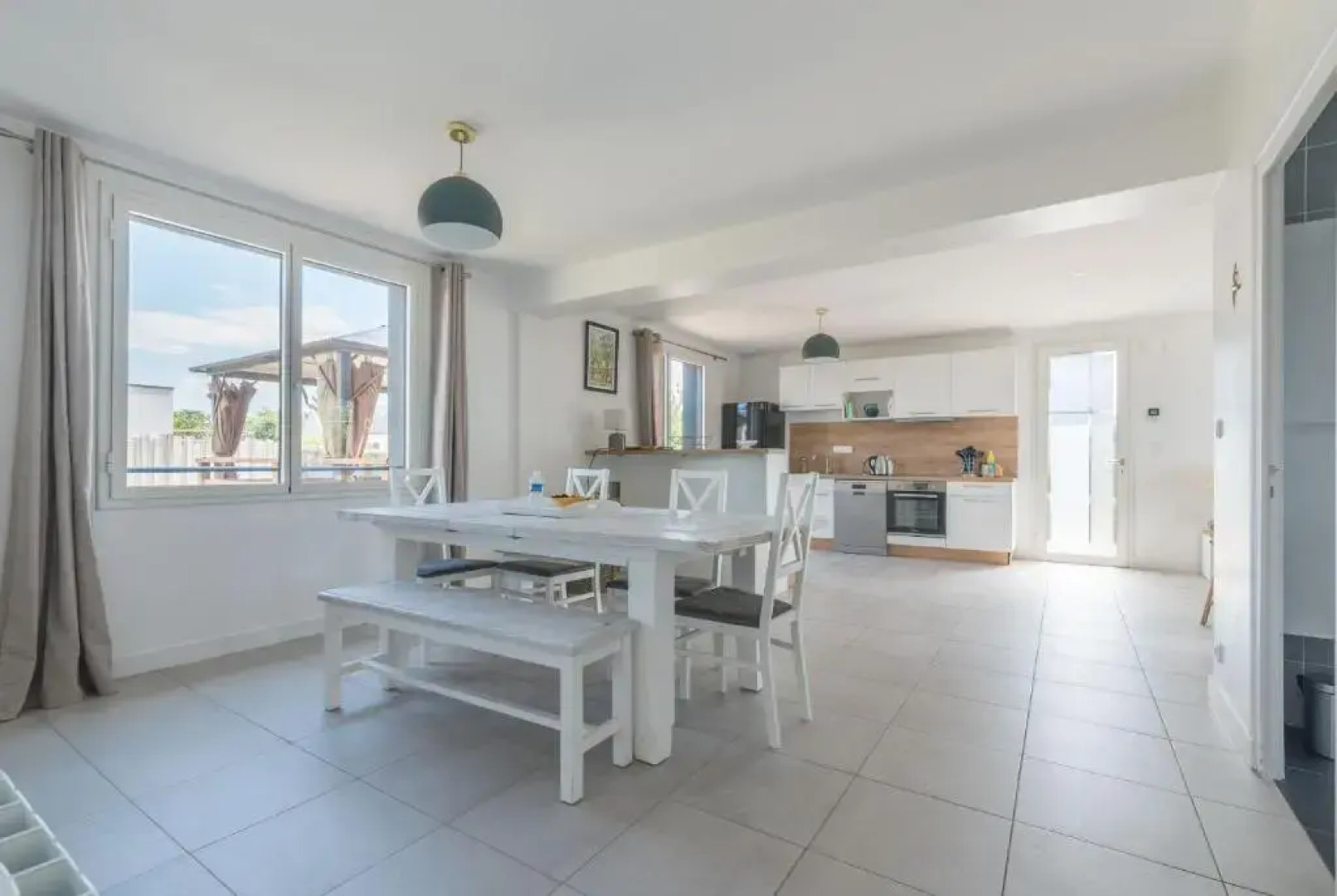 Maison de famille avec jardin à 10min de la plage