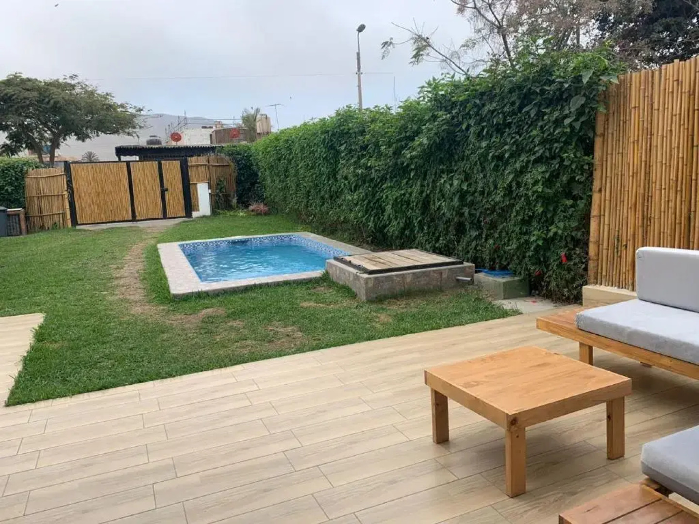 Casa con piscina ideal para familias