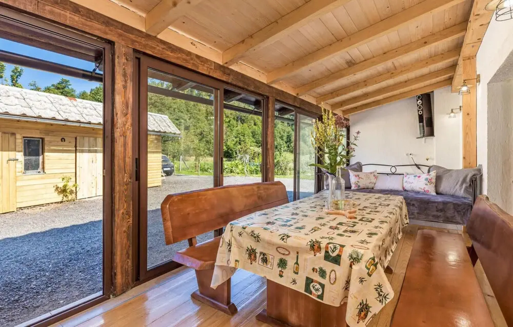 Awesome Home in Fuzine with Hot Tub, WiFi & 3 Bedrooms