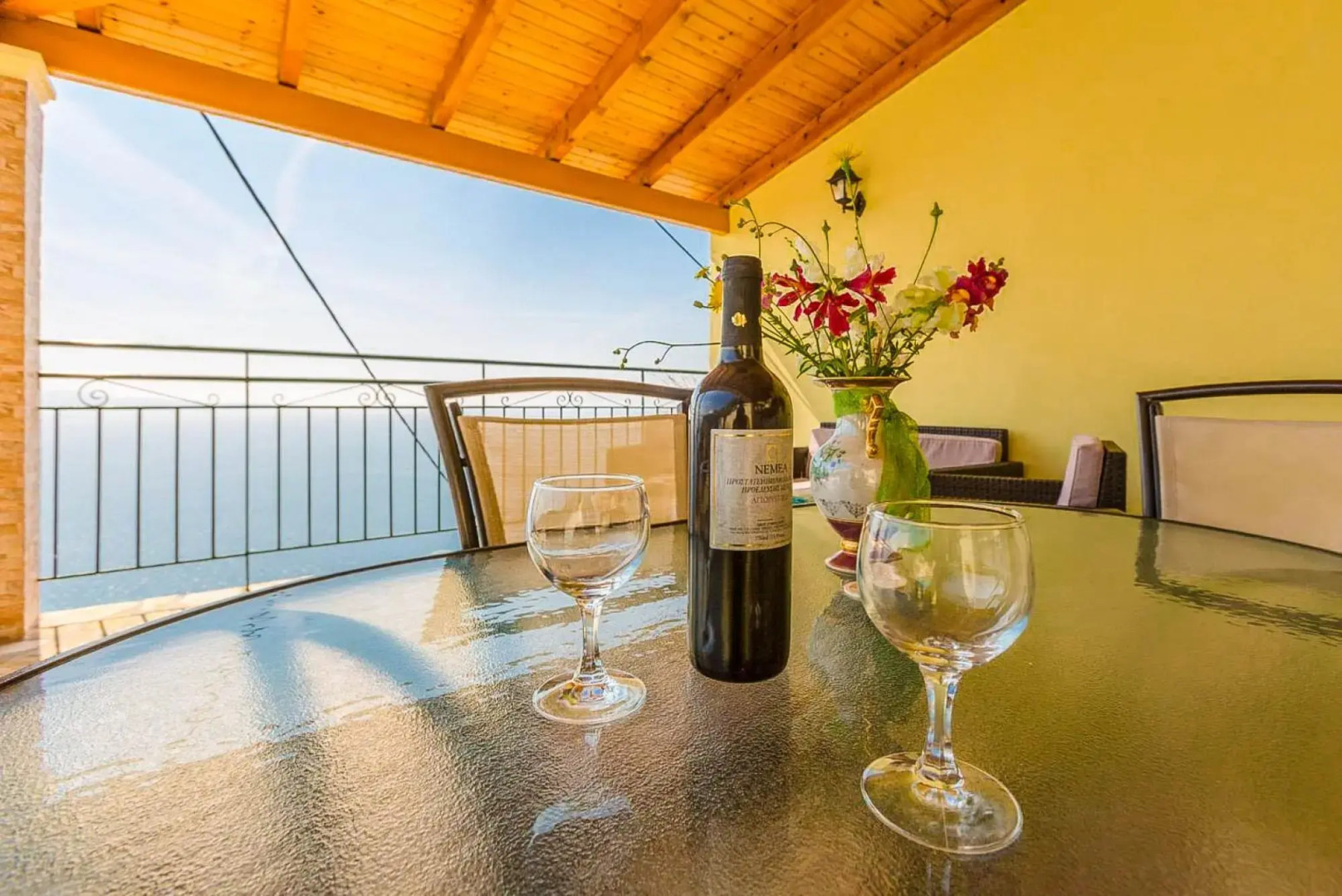 Villa Aris Large Private Pool Walk to Beach Sea Views A C Wifi - 2453