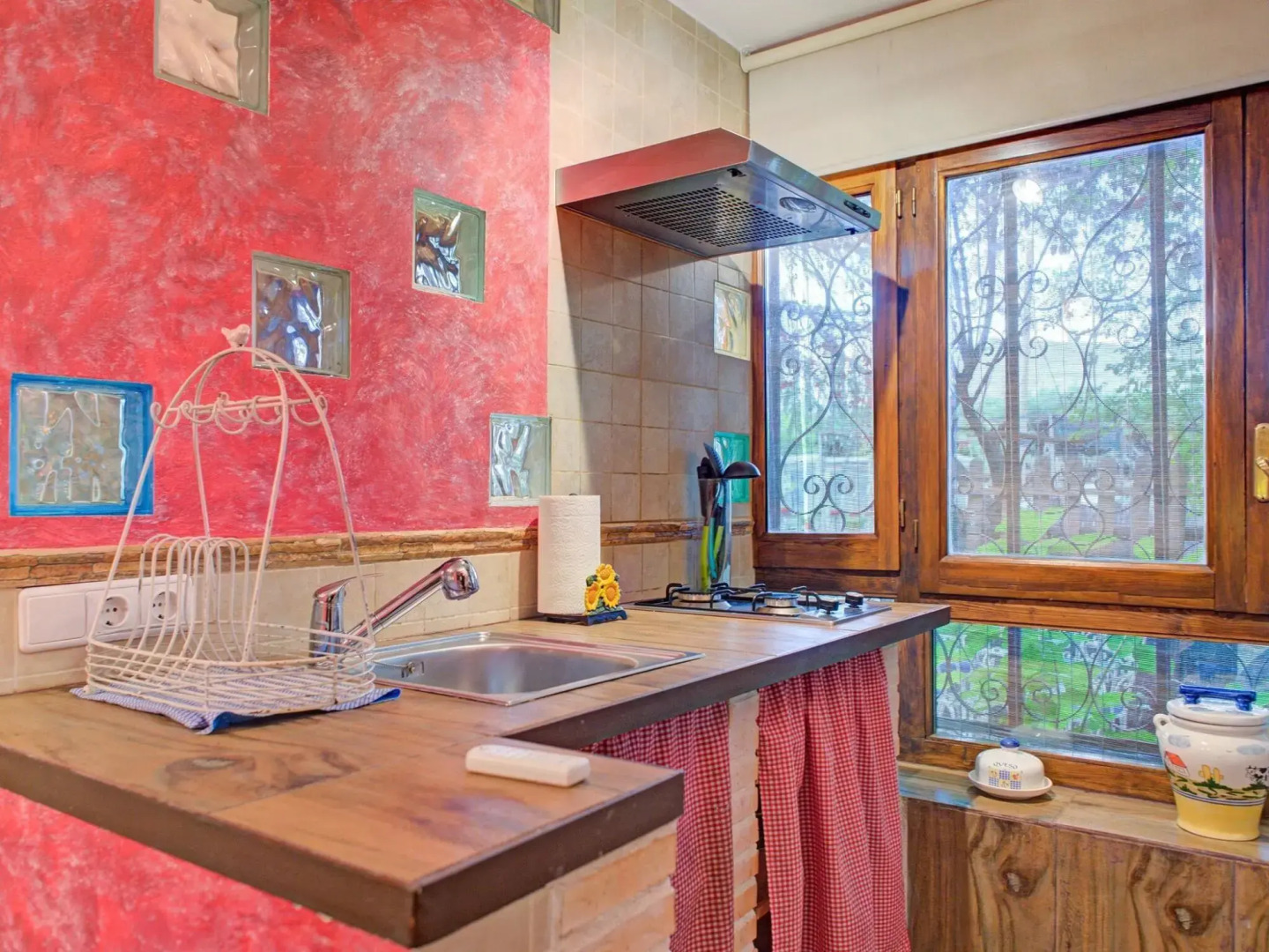 Rural Apartment in Galapagar with Garden, Pool and Spa