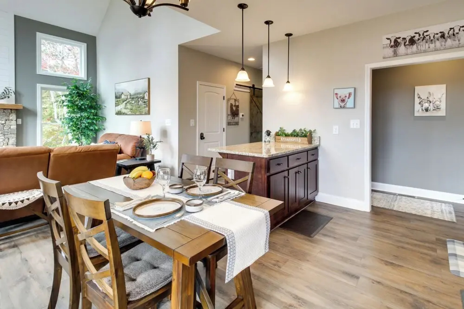 Views, Hot Tub & Trails: Modern Ellijay Cottage