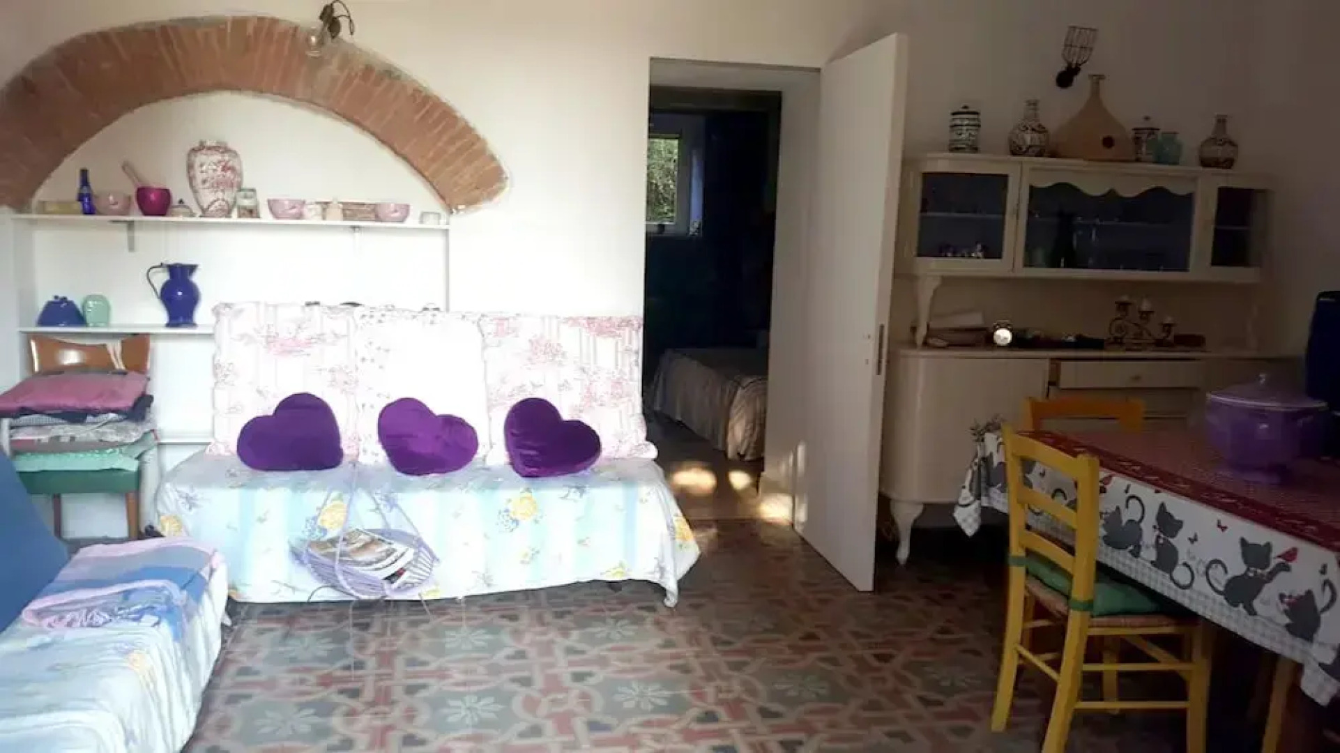 House With one Bedroom in San Lorenzo, With Furnished Garden - 10 km From the Beach