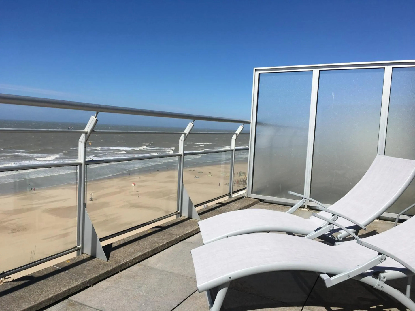 Penthouse on the Belgian Coast with Sea & landscape views