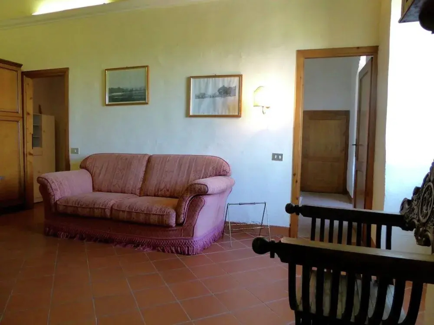 Vintage Castle in Monteriggioni Tuscany near Forest
