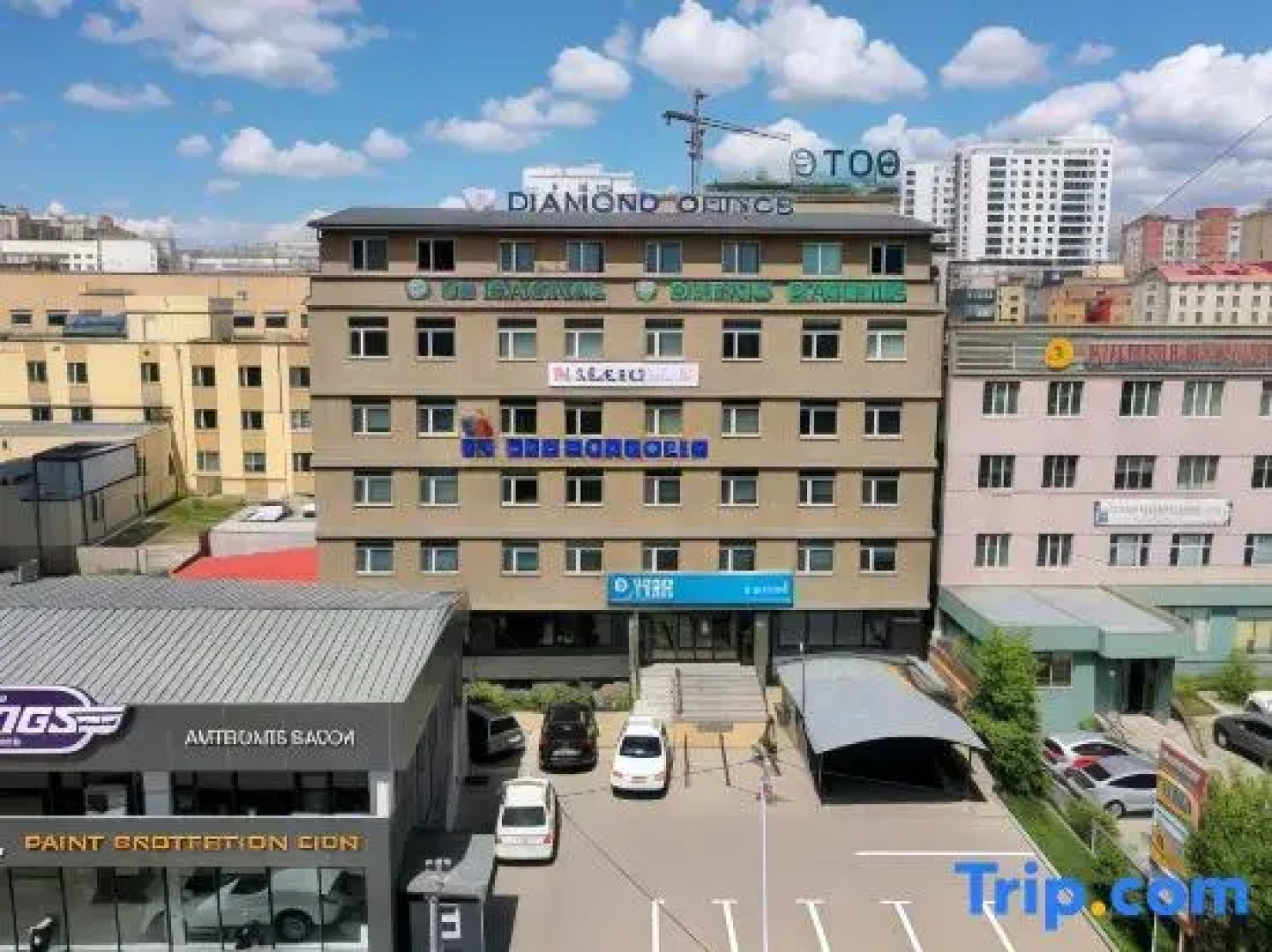 UBPOD capsule hotel in Mongolia