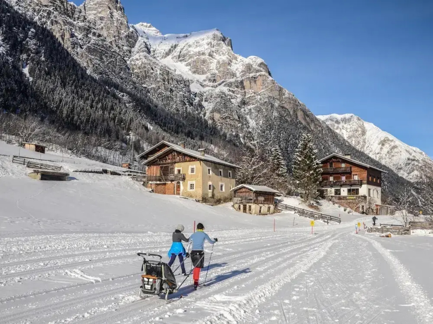 Chalet by the ski Lift With Balcony and Sauna