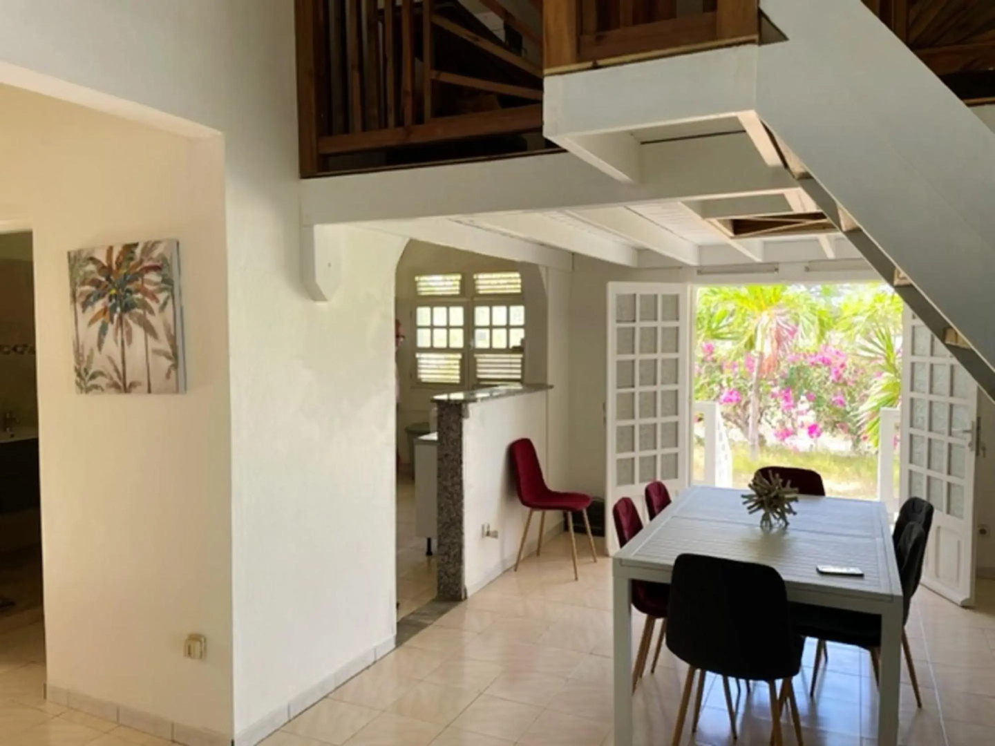 Villa de 4 chambres avec piscine privee jardin clos et wifi a Le Vauclin