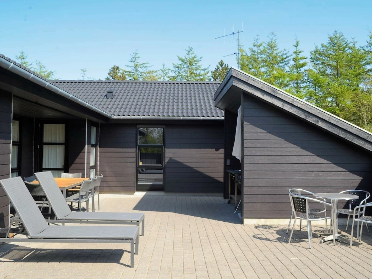 Exotic Holiday Home in Oksbøl With Sauna