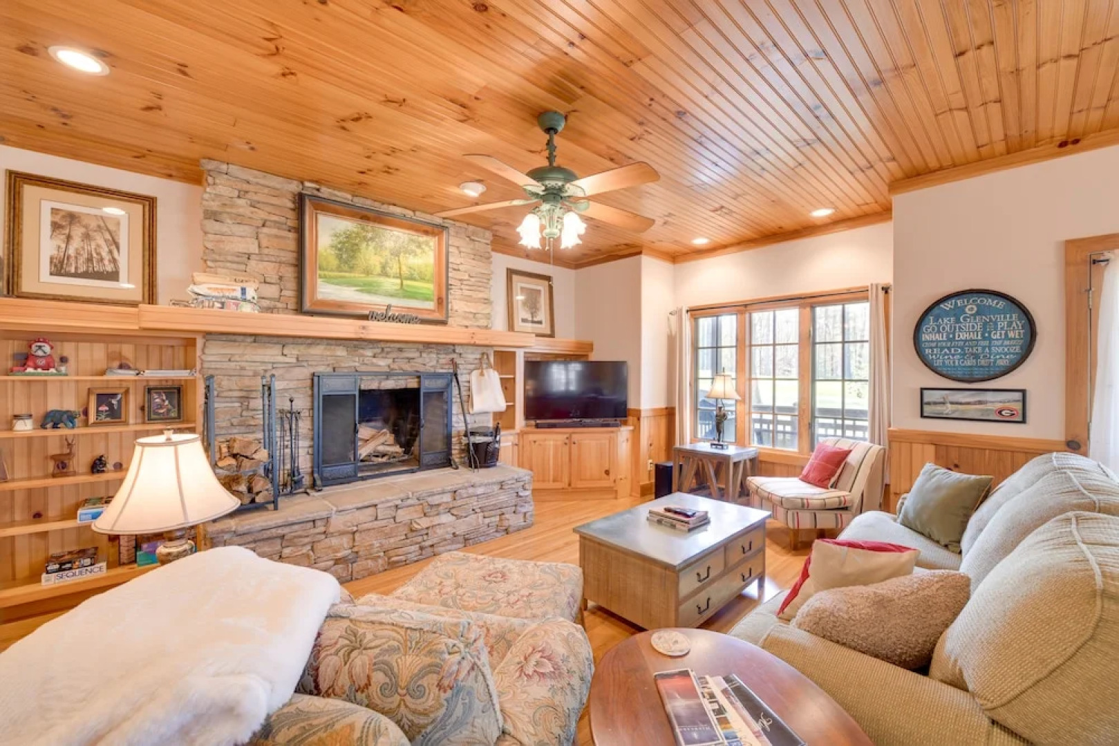 Deck & Golf Course Views: Inviting Cashiers Condo