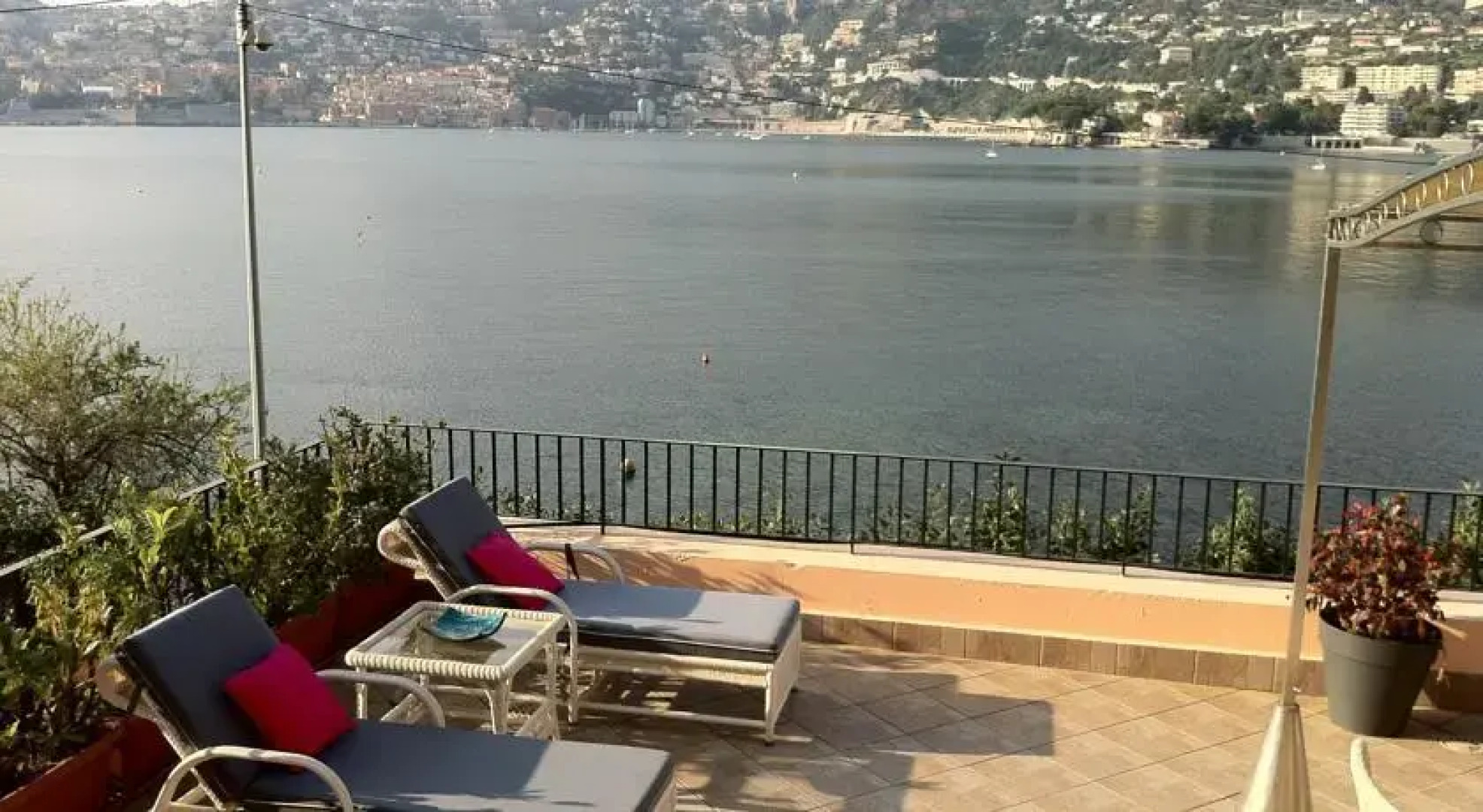 Cap Ferrat Luxury Terrace Sea Front