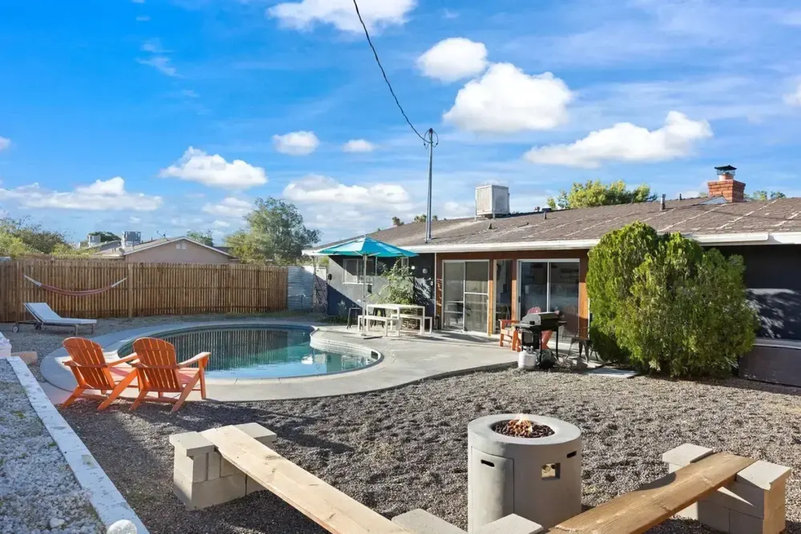 Splash House W/ Private Pool & Fire Pit Dogs Welcome Free 3 Bedroom Home by RedAwning