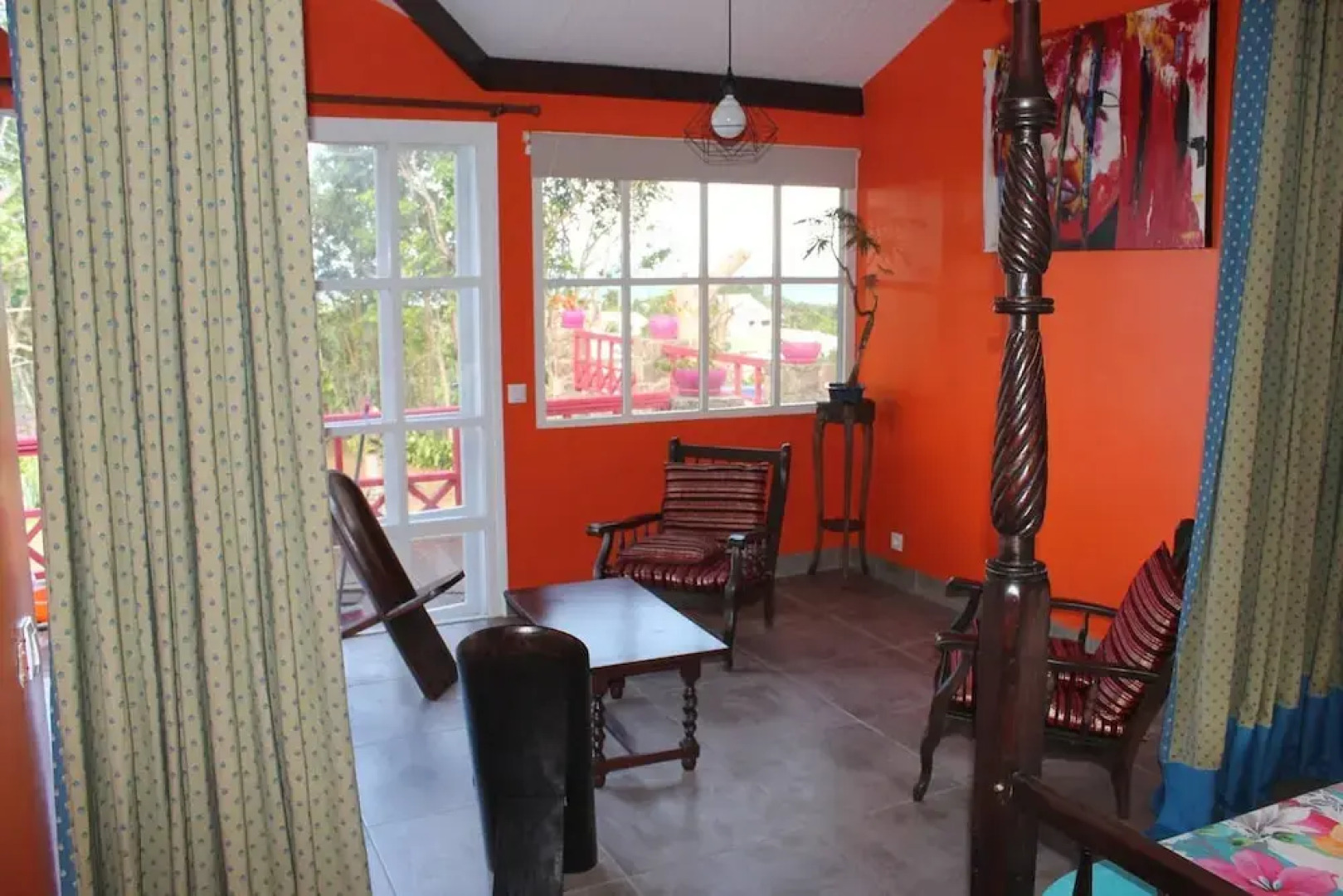 Bungalow With one Bedroom in Ste Rose, With Wonderful sea View, Pool A