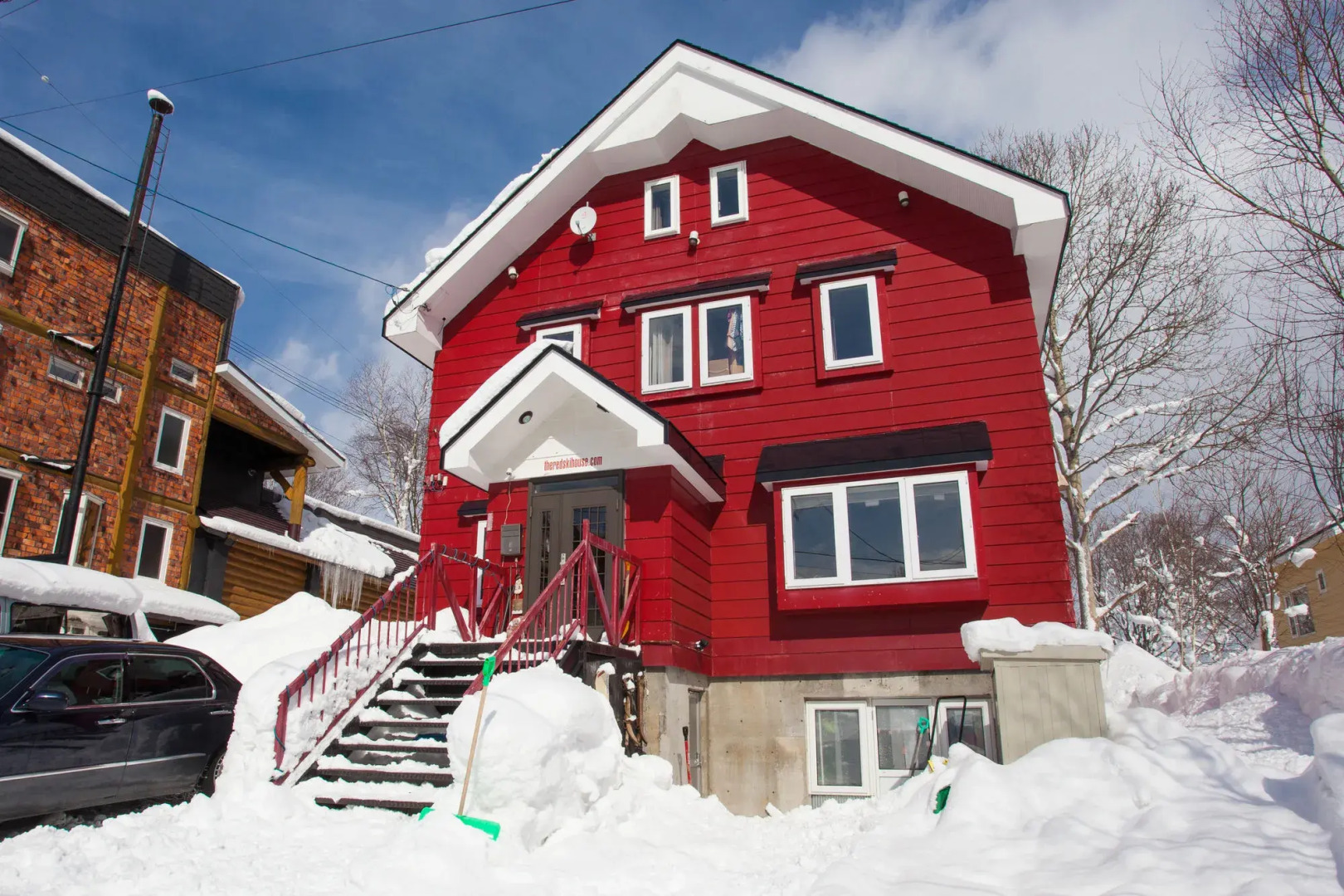 The Red Ski House