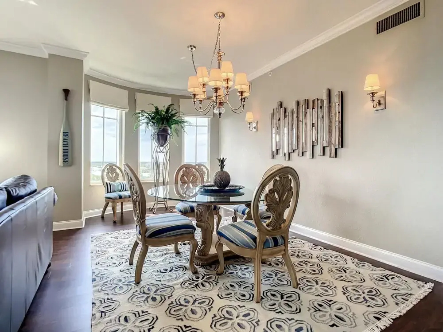 Luxury Minorca Corner Unit Ocean River Views 2 Balconies Paros 606