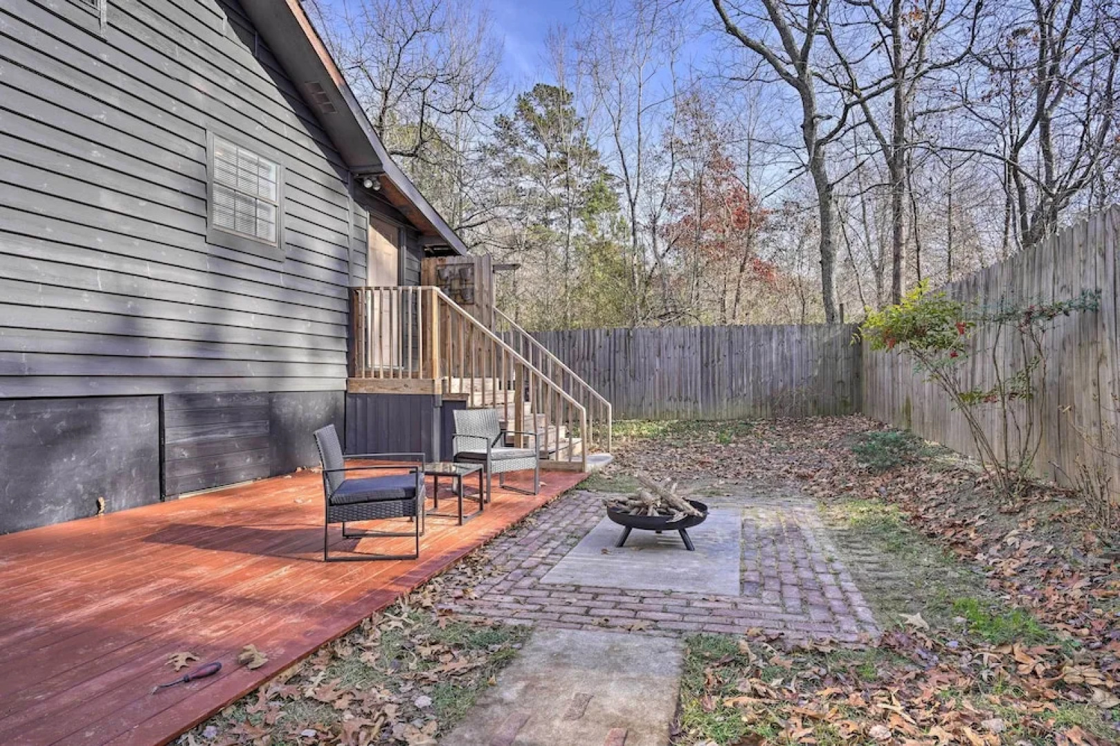 'house in the Woods' in Ooltewah w/ Fire Pit!