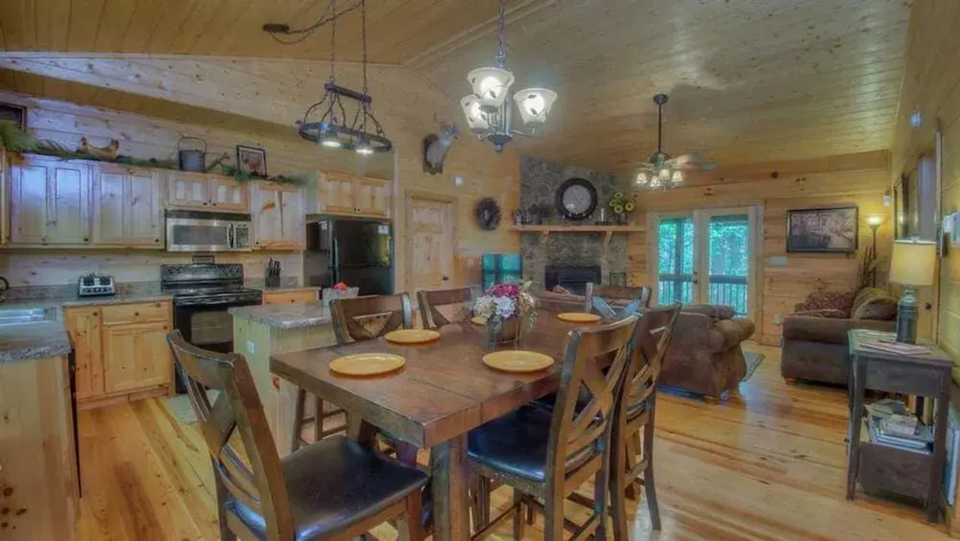 Fireside by Escape to Blue Ridge