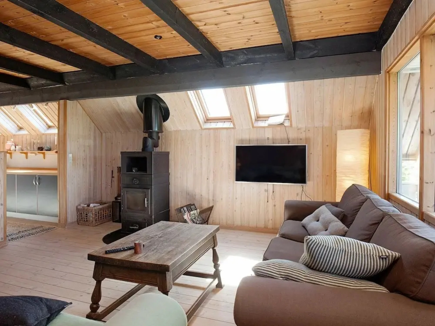 Modern Holiday Home With Roofed Terrace in Slagelse